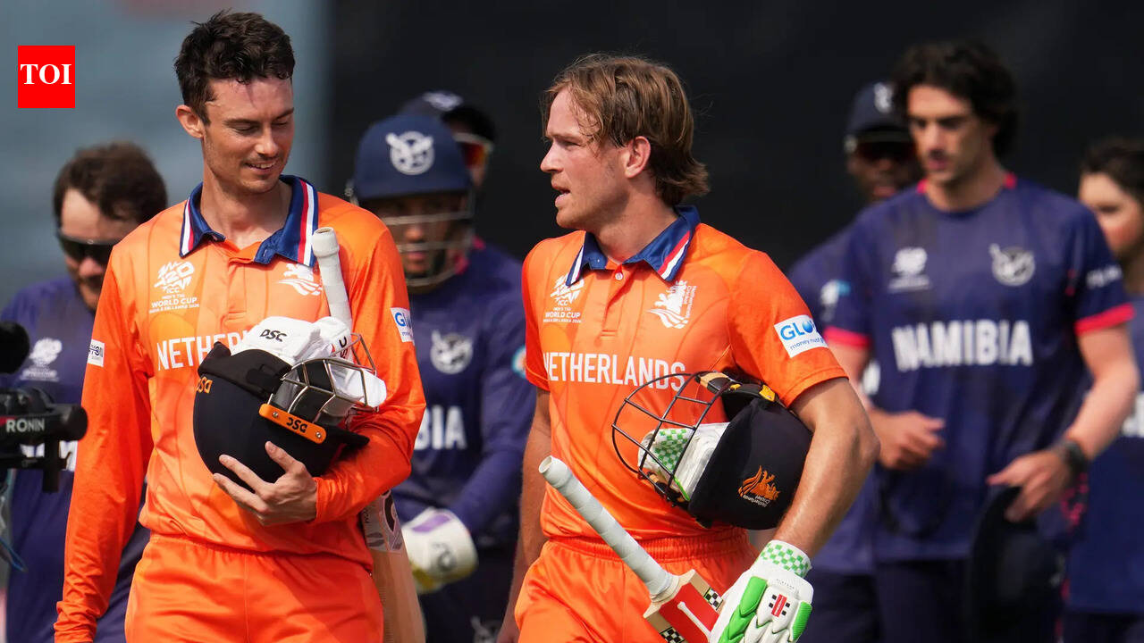 T20 World Cup: Bas de Leede's all-round brilliance helps Netherlands beat Namibia by 7 wickets