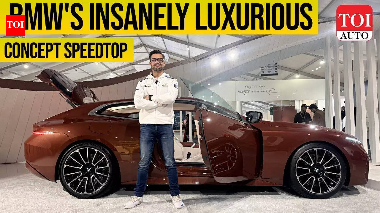 BMW Concept Speedtop Walkaround: Only 70 production cars! | TOI Auto