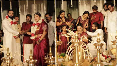 Ilayaval Gayathri actress Arya Parvathy ties the knot with Dileep; Check out the video