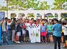 Best friends, superheroes and special athletes shine at Goa Marathon