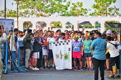 Best friends, superheroes and special athletes shine at Goa Marathon