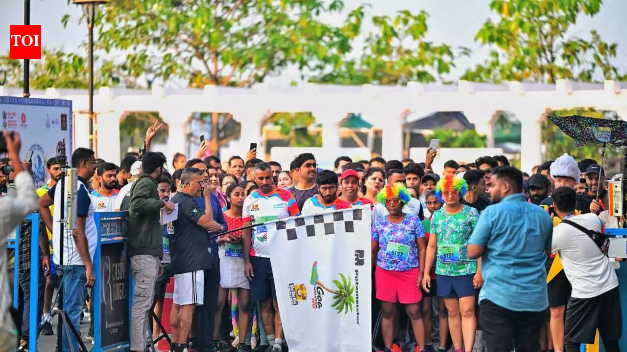 Best friends, superheroes and special athletes shine at Goa Marathon