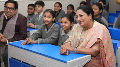 BJP dispensation in Delhi committed to improve infrastructure in govt schools: CM Gupta