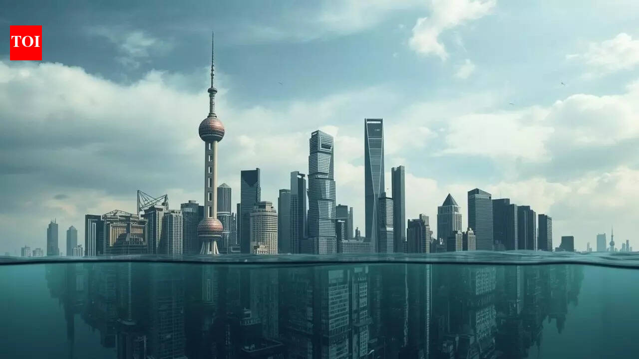 Shanghai has been sinking for decades but something invisible beneath the ground is slowing it down