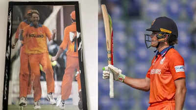 Redemption for Netherland's Bas de Leede at Kotla; buries 2023 ODI World Cup ghost