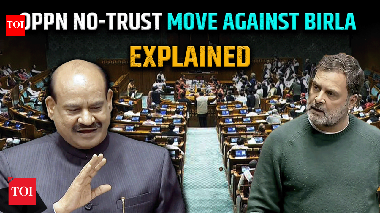 Opposition targets LS Speaker with no-confidence motion — rules, process & numbers – Explained