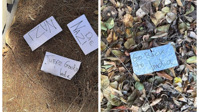  Melbourne dad finds racist notes while cleaning car; says there's no reason for such attacks