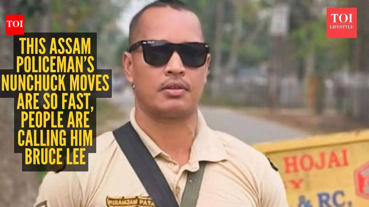 Meet the ‘Bruce Lee of Assam’: Cop’s nunchuck skills leave the internet stunned