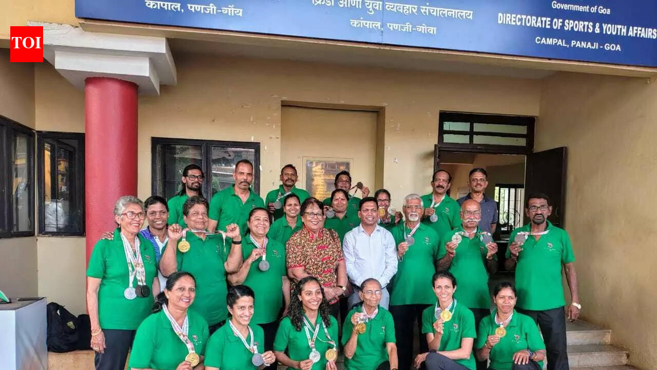 Age no bar for Goa’s Masters, athletes win 11 gold medals