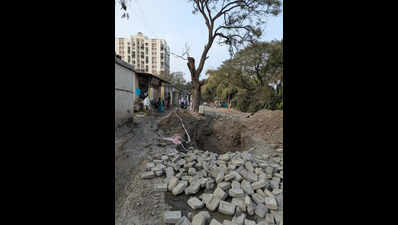 Prolonged repairs put lives of Pune’s Baner Pashan Link Road locals at risk