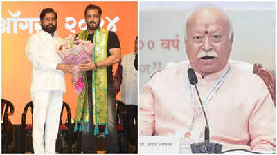Eknath Shinde defends Salman Khan’s presence at RSS event: 'He has Lord Ganesha at his home... we shouldn’t politicise his attendance'