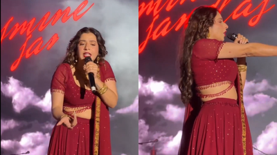 Dhurandhar singer Jasmine Sandlas objects to men harassing women at Delhi concert, stops live performance: ‘Security, remove them’