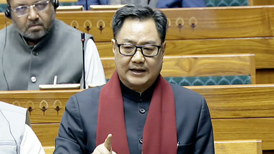  Kiren Rijiju's big charge