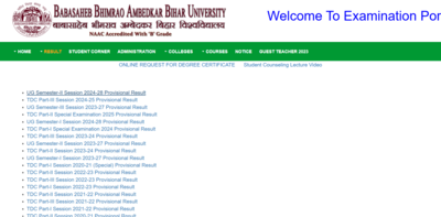 BRABU result 2026 released at brabu.net: Direct link to download here