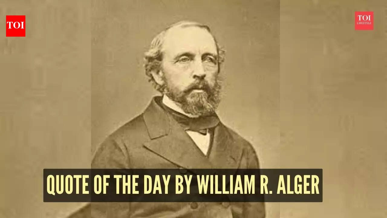 Quote of the day by William R. Alger: “After every storm the...