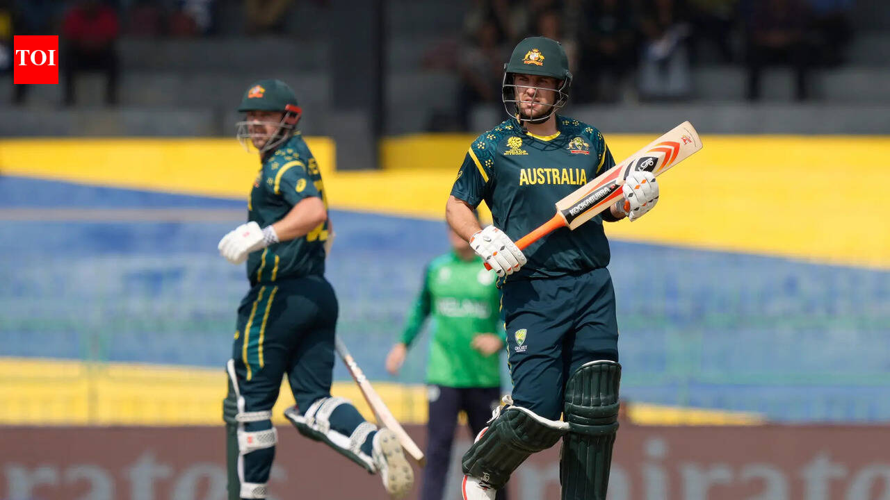 T20 World Cup: Travs Head run-out in first over as Australia bat first vs Ireland