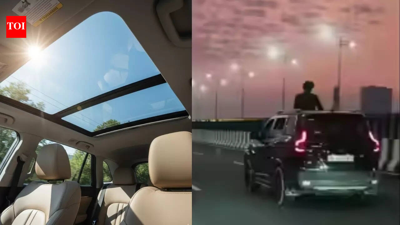 SUV sunroof stunt in Delhi-NCR leads to FIR: What drivers should know