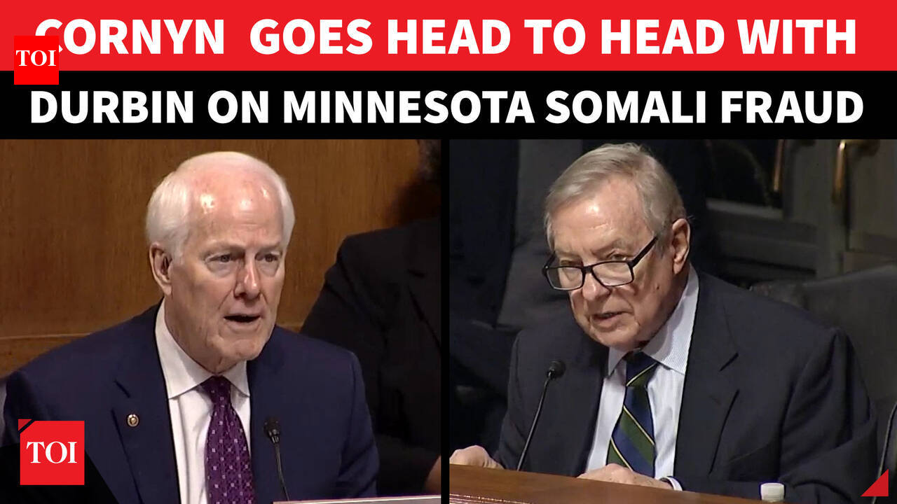 $9 Bn Somali Minnesota Fraud Ignites Fiery Durbin Vs Cornyn Debate On National Security In US Senate