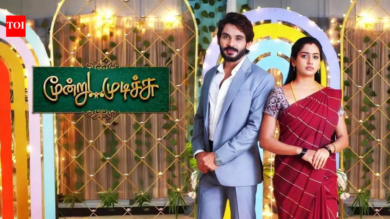 Moondru Mudichu: Everything about the family drama starring Swathi Konde, Niyas Khan, and Preethi Sanjiv