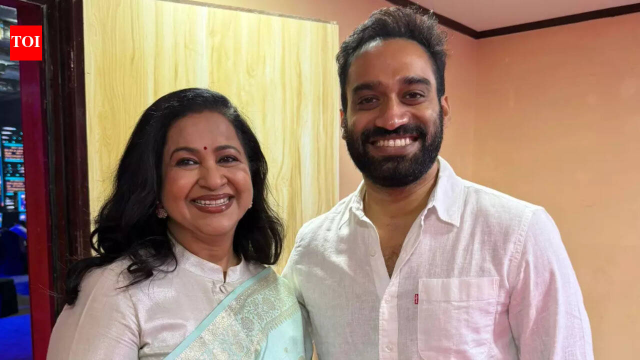 ‘Waiting for his next movie’: Radikaa Sarathkumar meets ‘Sarvam Maya’ director