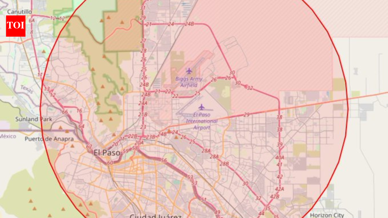 'Crazy NOTAM': El Paso City Council member says local officials had no information about airspace closing