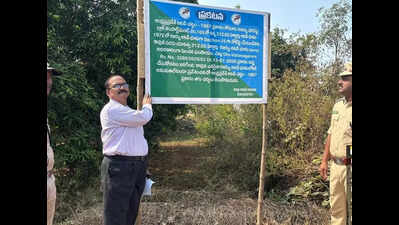 Vizianagaram forest officials recover Rs 300 crore land from encroachers