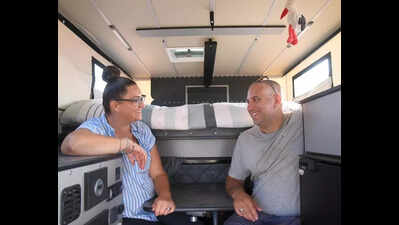Australian couple’s road trip reaches Karnataka’s Ullal with tales of a gentler world