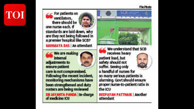 Source: 3 nurses for 40 ICU patients at SCB