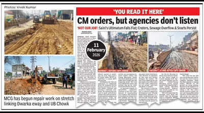 24-hour fix order missed: Repairs on Dwarka Expressway link begin after 2 days