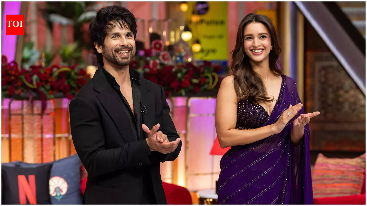 The Great Indian Kapil Show 4: Shahid Kapoor recalls how he he once etched his crush's name on his arm using a compass