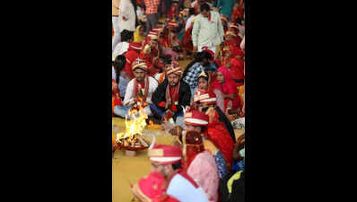 UP hikes social welfare budget, CM mass marriage scheme payout