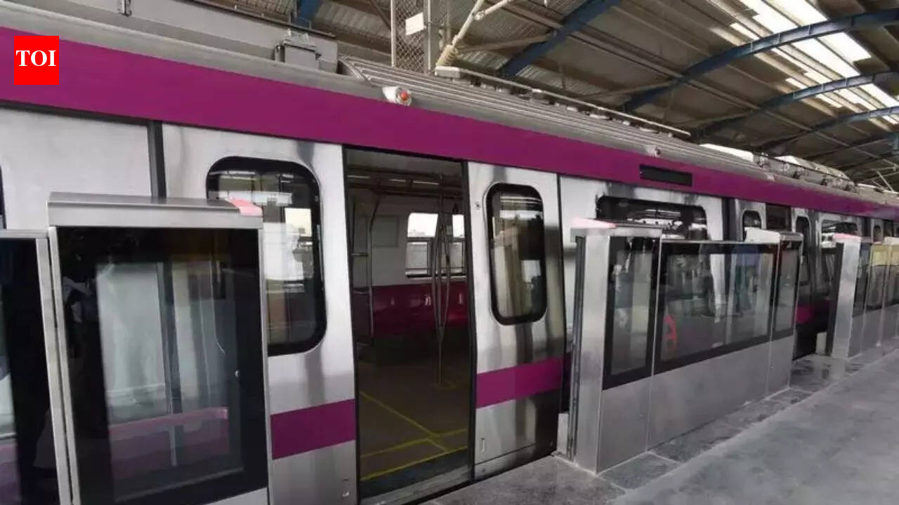 Delhi Metro’s Magenta Line to cast web citywide, will feature 21 interchange stations | Delhi News - The Times of India