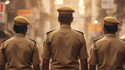 Cops caught lifting iPhone from mobile store suspended in UP's Jaunpur
