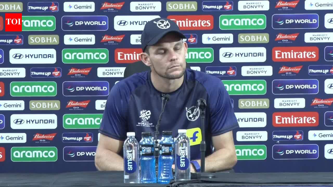 T20 World Cup: Namibia's Gerhard Erasmus upset after lack of night practice before India match