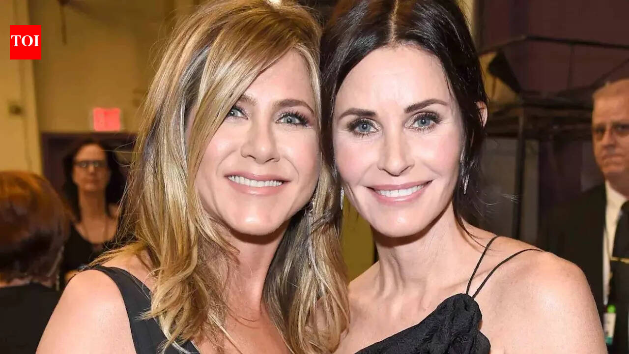 ‘Geminis like Aquarians’: Courteney Cox’s birthday wish for FRIENDS co-star Jennifer Aniston is all things nostalgic