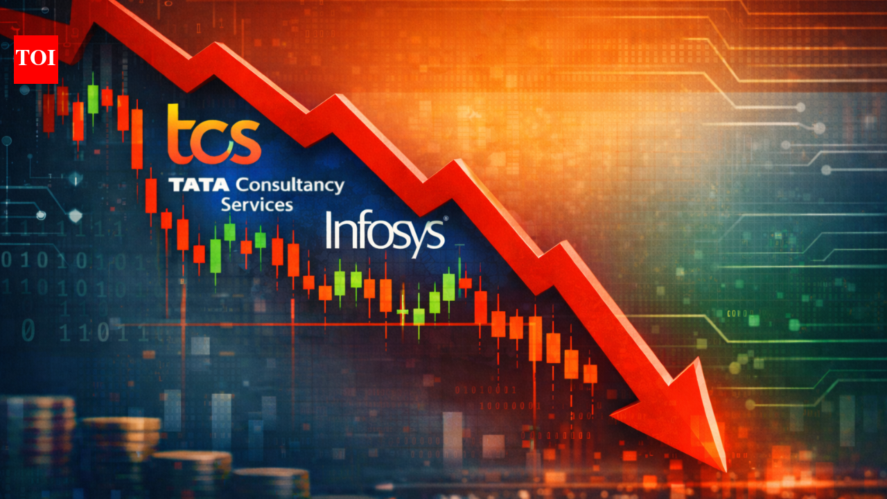 Rs 1.3 lakh crore wiped off! Why TCS, Infosys and other IT stock prices have plunged up to 5%?