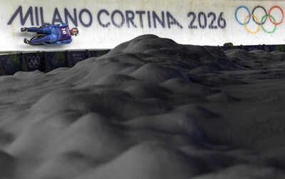 NASA images reveal Winter Olympics relying on artificial snow in the Alps