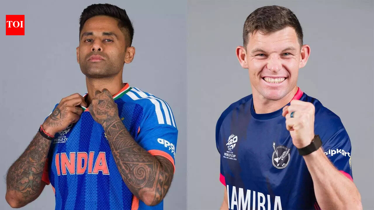 India vs Namibia Live Score, T20 World Cup 2026: Associate ambition meets title holders as Gerhard Erasmus-led Namibia face Suryakumar Yadav's India