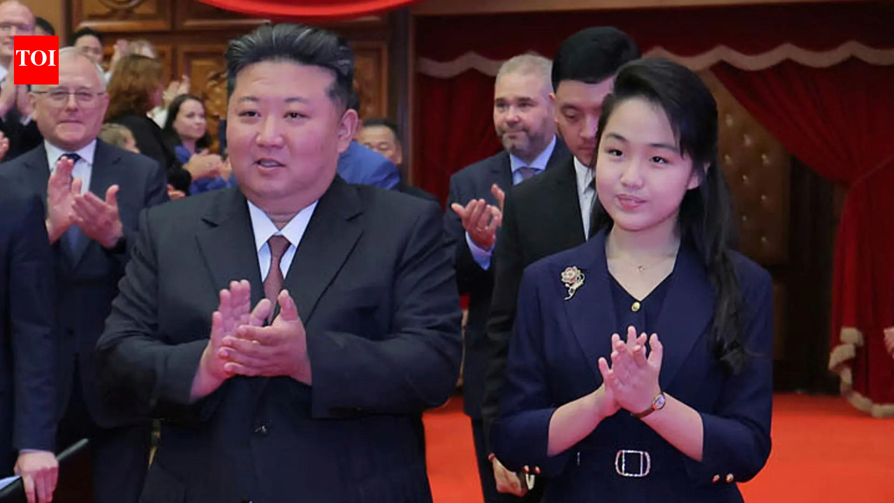 Kim Jong Un's teenage daughter being positioned as successor, South Korea says