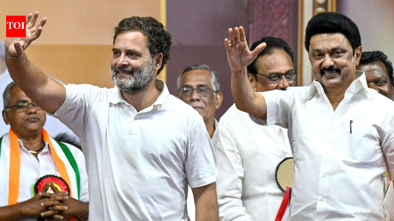 Friends without benefits? Congress pushes back as Stalin terms power-sharing demand in Tamil Nadu a 'conspiracy' | India News - The Times of India