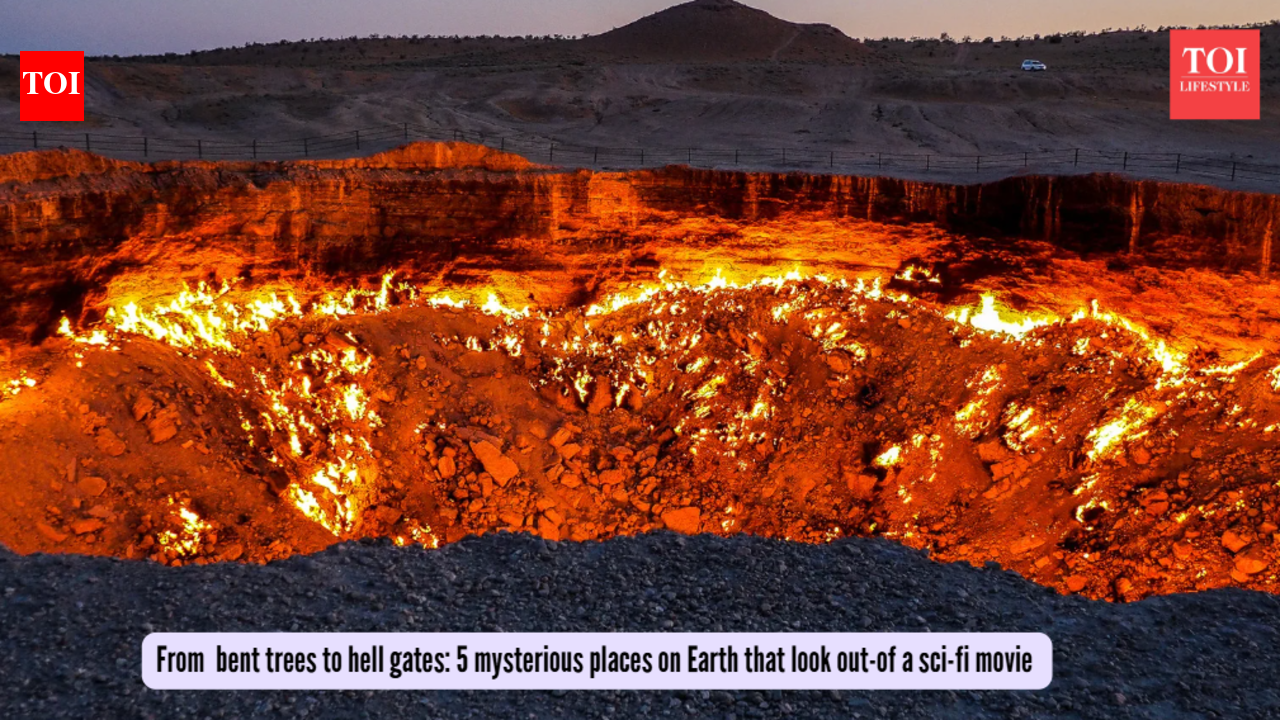 From bent trees to hell gates: 5 mysterious places on Earth that look out-of a sci-fi movie