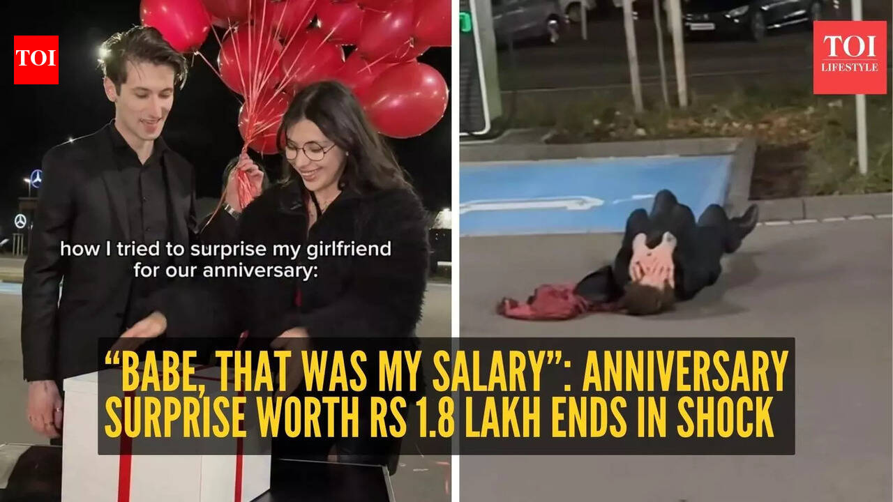 “Babe, that was my salary”: Anniversary surprise worth Rs 1.8 lakh ends in shock – here’s why