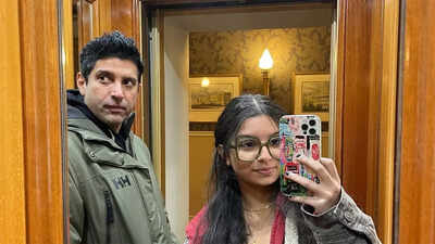  Farhan Akhtar pens loving birthday wish for daughter Akira as she turns 19