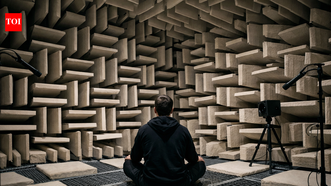 World’s quietest room: Inside the silent chamber of Microsoft where you can hear your own heartbeat