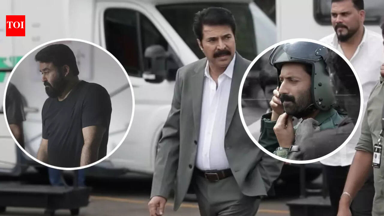 ‘Patriot’: Mohanlal drops the behind-the-scenes video; Fahadh Faasil flies a fighter jet!