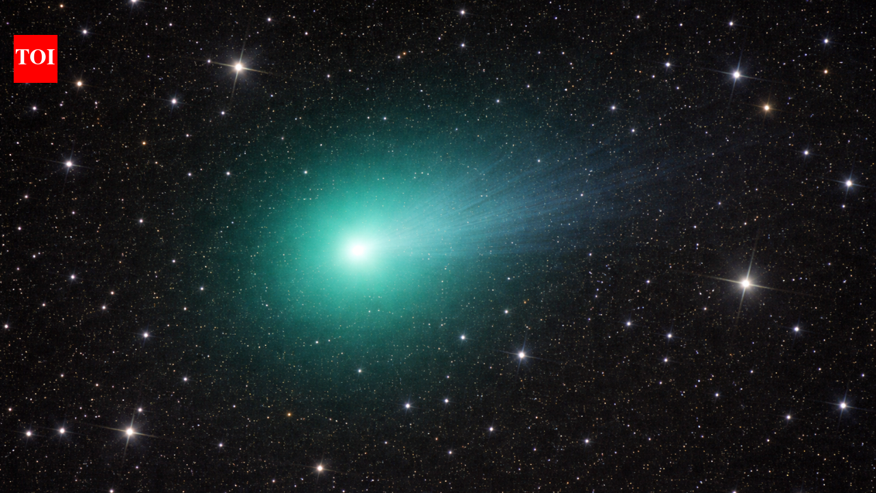 Comet 41P’s rotation slowed dramatically before it likely reversed, astronomers observe | – The Times of India