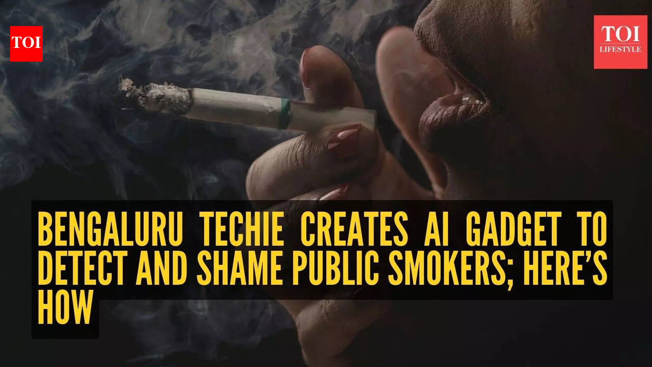 Bengaluru techie creates AI gadget to detect and shame public smokers; here’s how