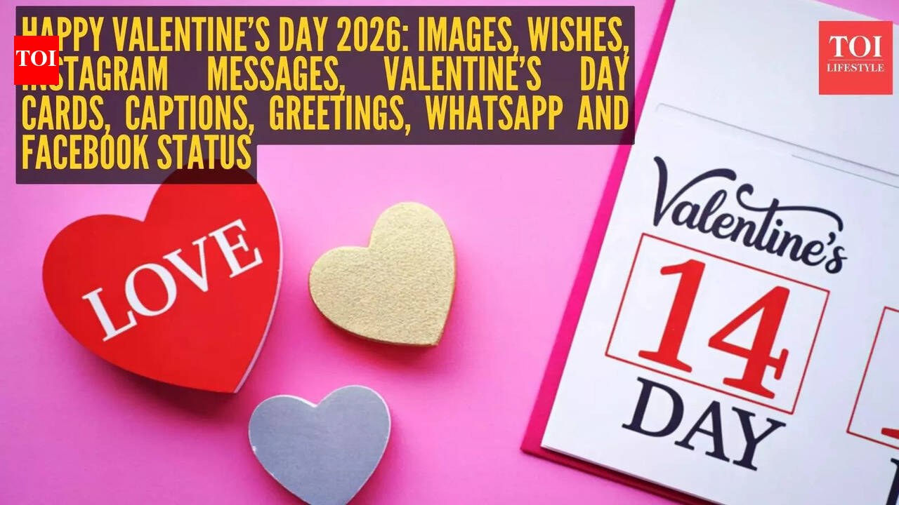 Happy Valentine’s Day 2026: Images, Wishes, Instagram Messages, Valentine’s Day Cards, Captions, Greetings, WhatsApp and Facebook Status