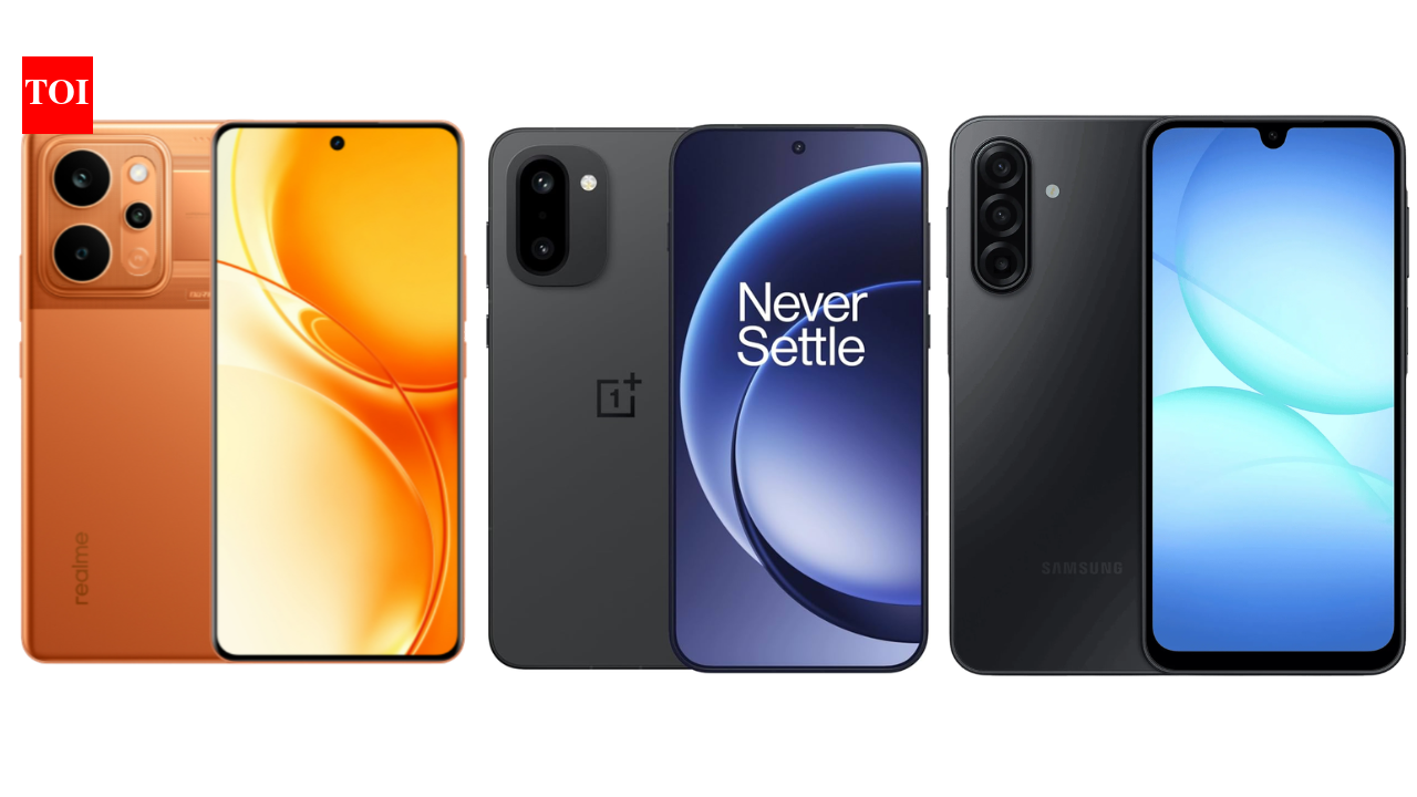 Top 5000mAh+ battery smartphones: Realme P4 Power, OnePlus 15R, Samsung Galaxy A17 and more