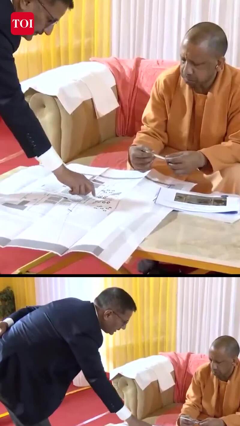UP CM Yogi Adityanath Holds Review Meeting with Noida Officials, Public ...